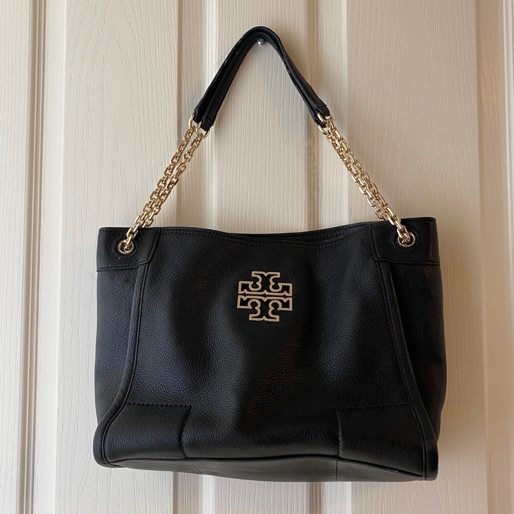 Tory Burch black Kira tote bag shoulder bag